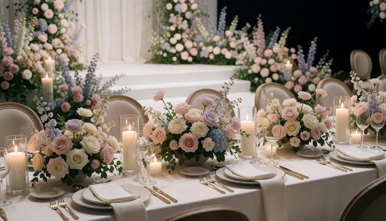 Venue Flower Setup